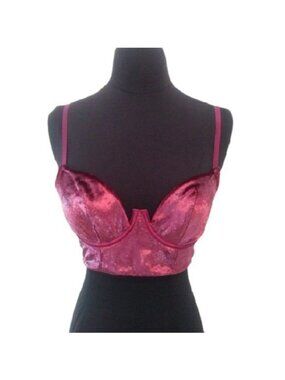 Victoria's Secret Sexy Velvet Shimmer Bra, 34B